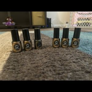 MEFA Glitter Gel Polish Set (NEVER USED)